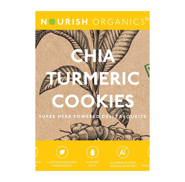 Chia Turmeric Cookies