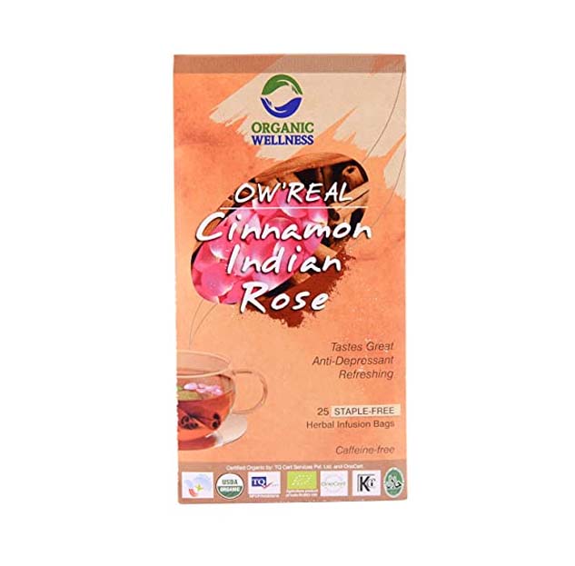 Cinnamon Indian Rose Tea Bags