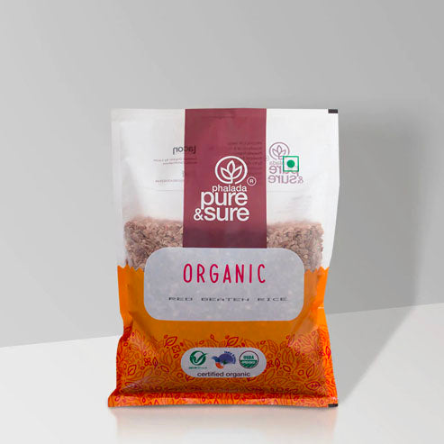 Organic Red Beaten Rice