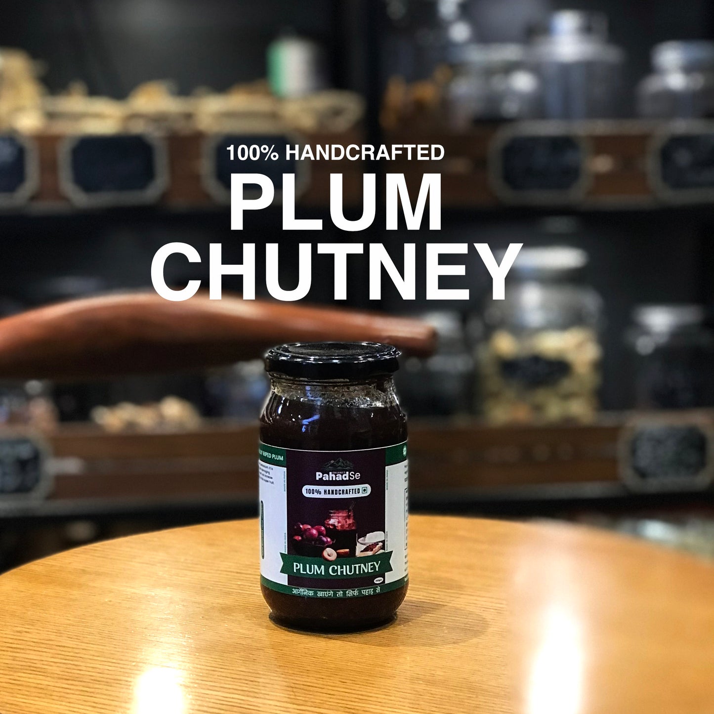 Plum chutney