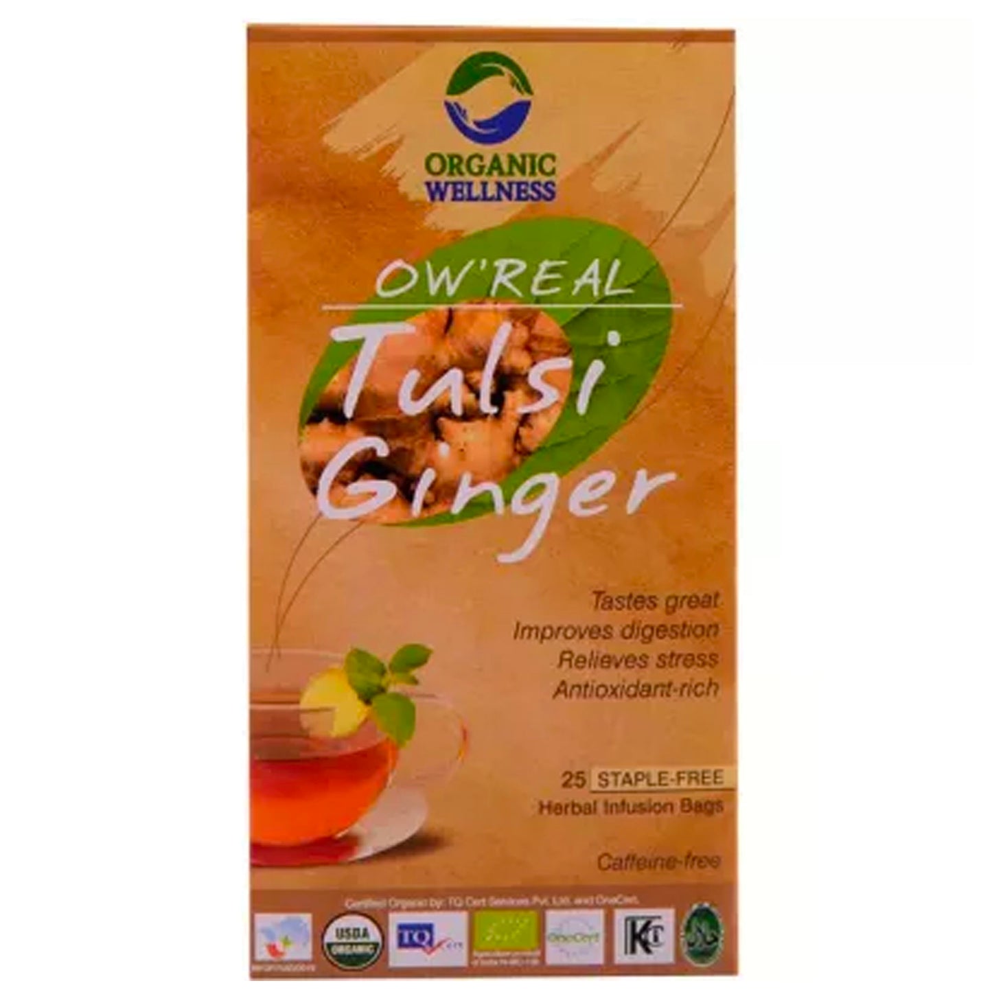 Tulsi Ginger Tea Bag